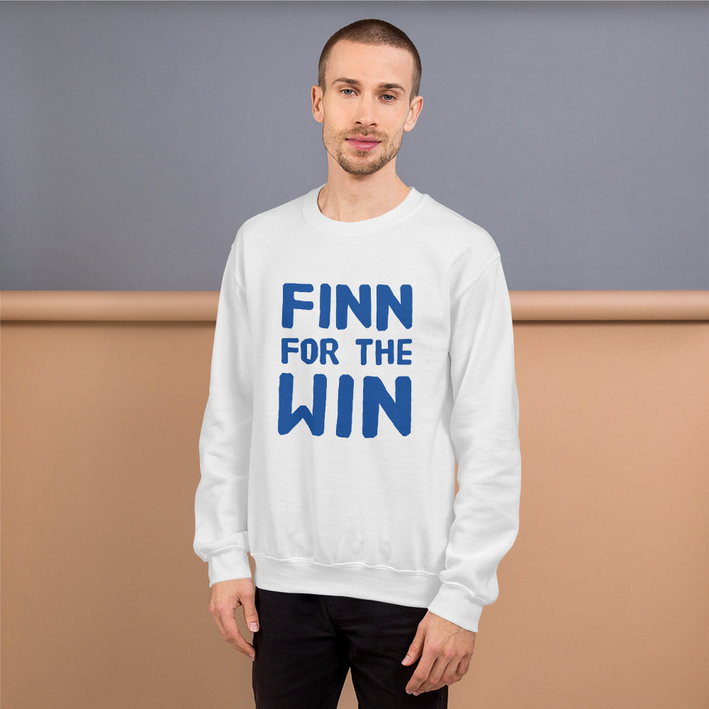 Finn for the win Finnish Sports Sweatshirt - Finnish sweatshirt from Very Finnish Problems