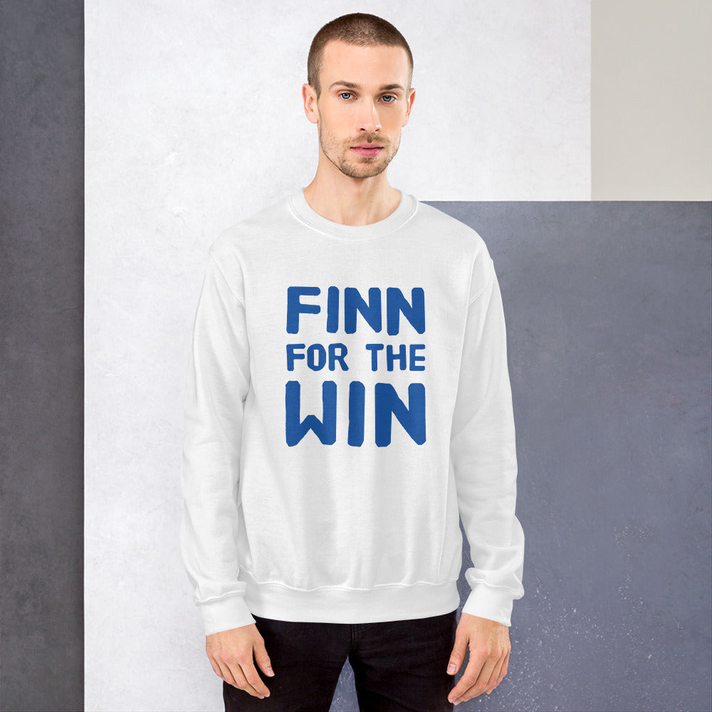 Finn for the win Finnish Sports Sweatshirt - Finnish sweatshirt from Very Finnish Problems
