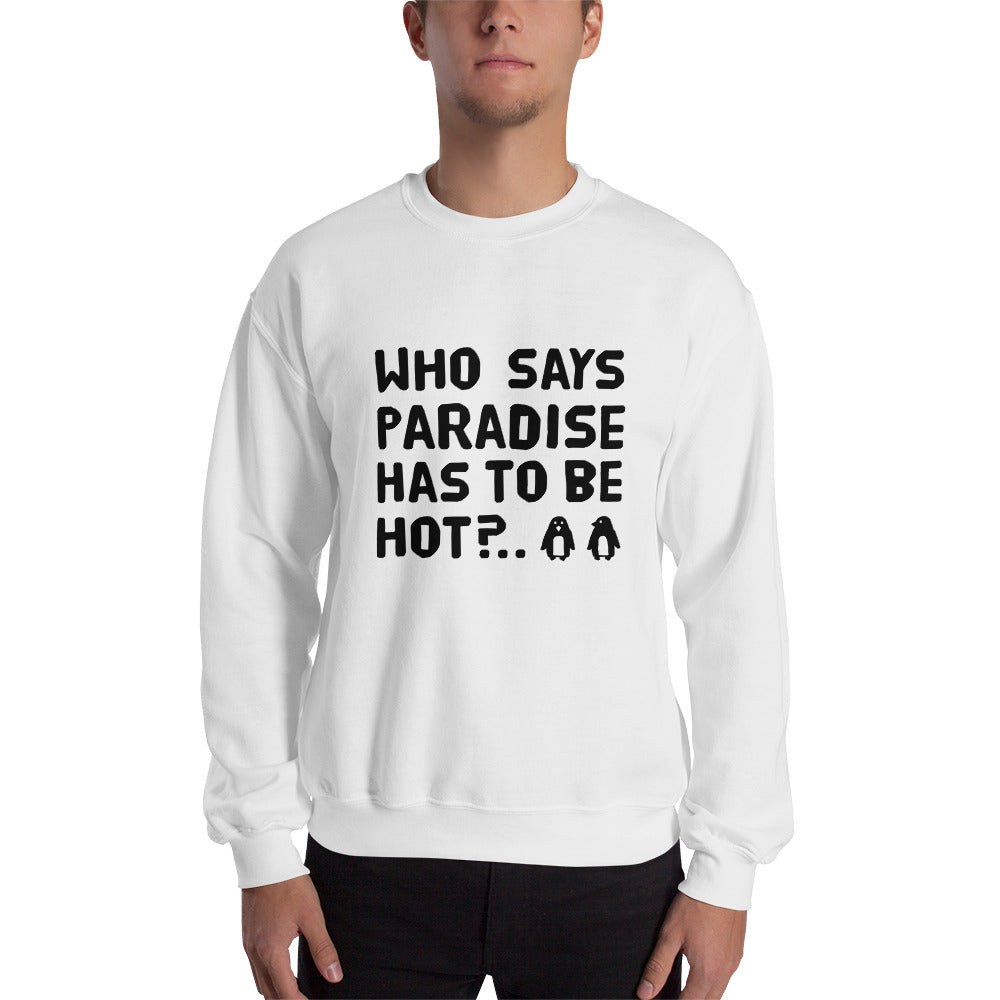 Cold paradise Finnish Nature Sweatshirt - Finnish sweatshirt from Very Finnish Problems