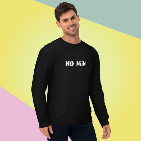 No niin unisex eco Finnish Food Sweatshirt - Very Finnish Problems official sweatshirt