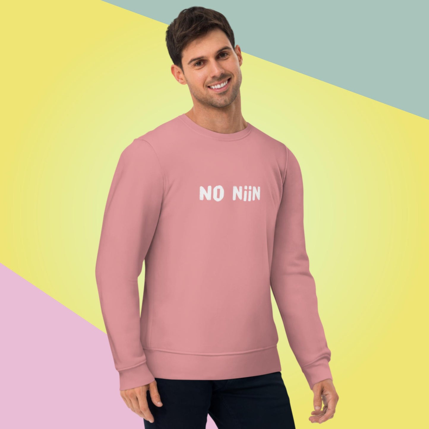 No niin unisex eco Finnish Food Sweatshirt - alternate view - Very Finnish Problems