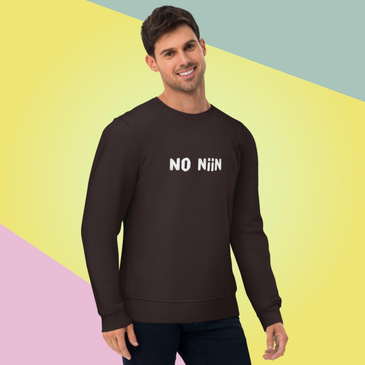 No niin unisex eco Finnish Food Sweatshirt - alternate view - Very Finnish Problems