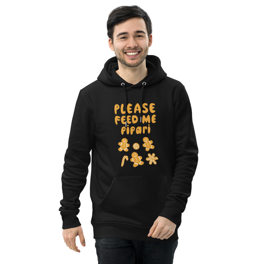 Feed me pipari essential eco Finnish Hoodie - Finnish hoodie from Very Finnish Problems