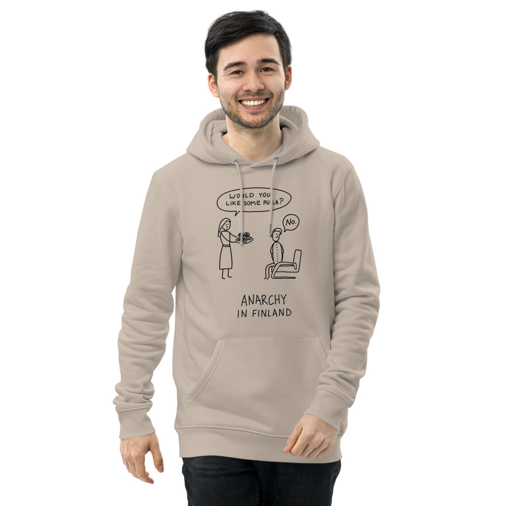Anarchy in Finland essential eco Finnish Hoodie - Finnish hoodie from Very Finnish Problems
