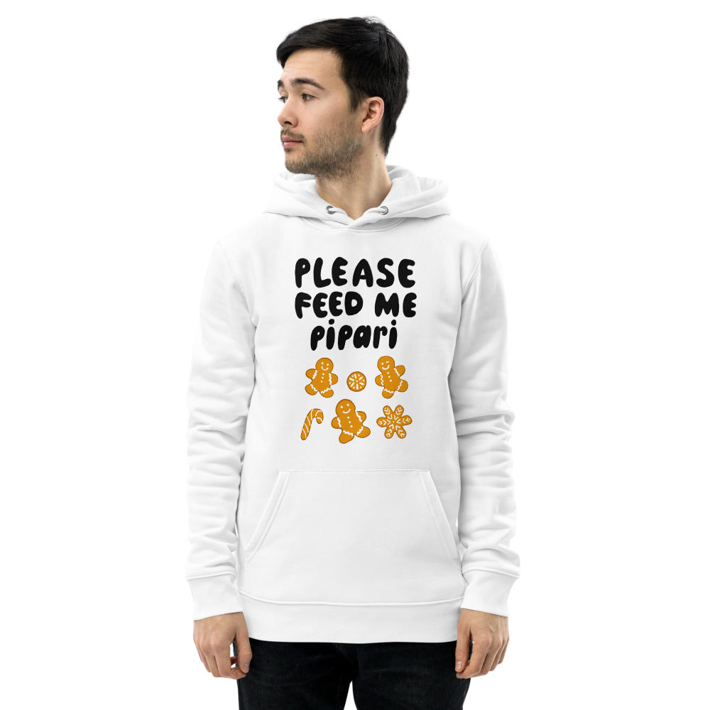 Feed me pipari essential eco Finnish Hoodie - Finnish hoodie from Very Finnish Problems