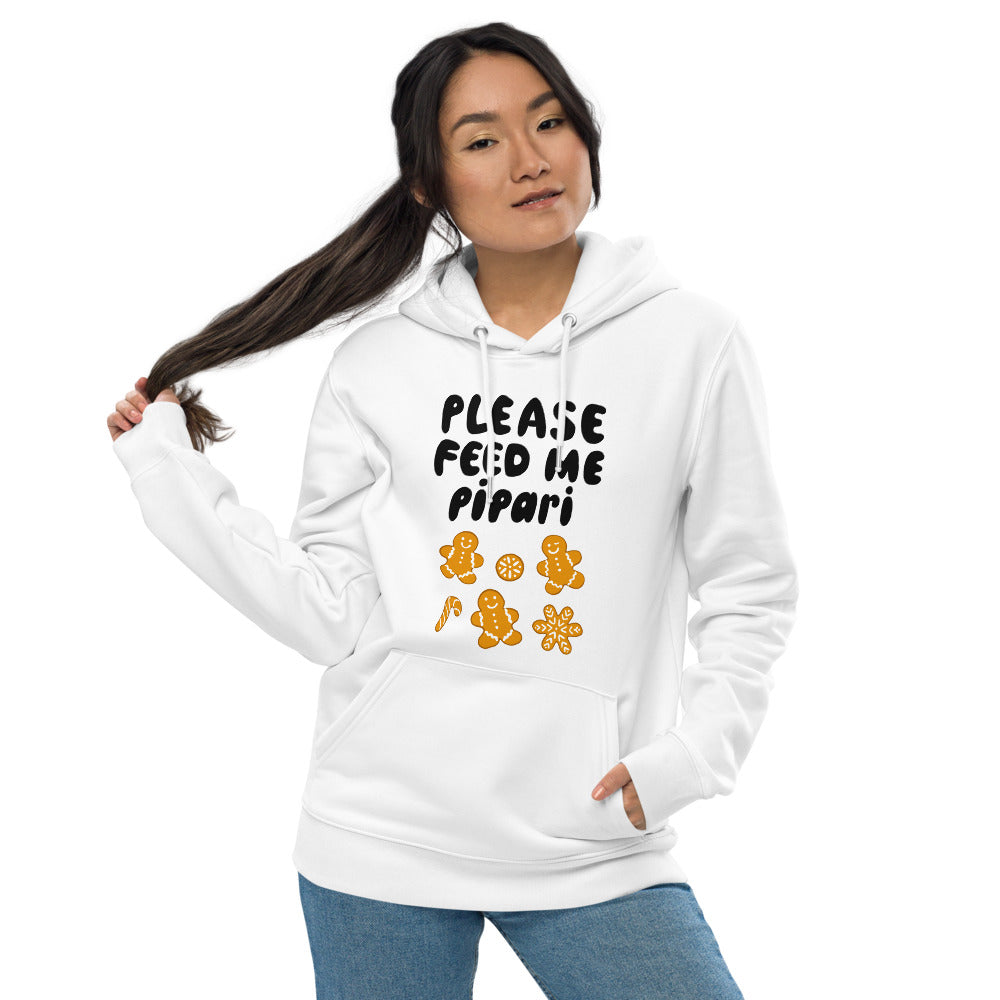 Feed me pipari essential eco Finnish Hoodie - Finnish hoodie from Very Finnish Problems