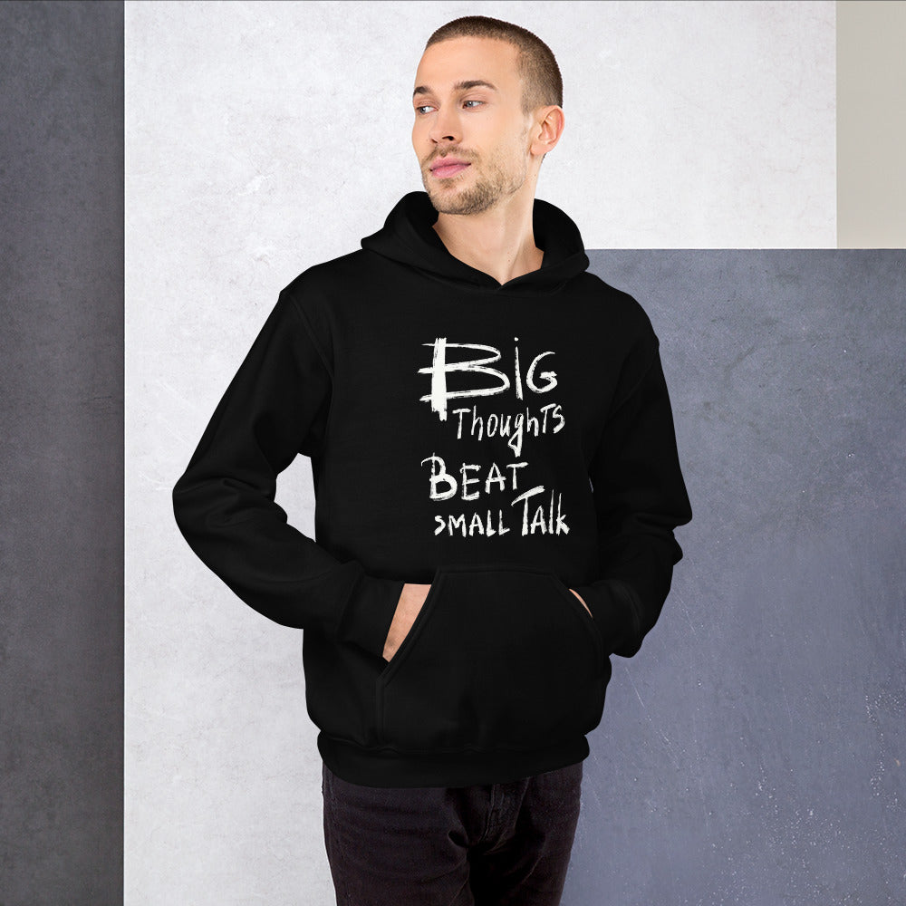 Big Thoughts vs Small Talk Finnish Hoodie - alternate view - Very Finnish Problems