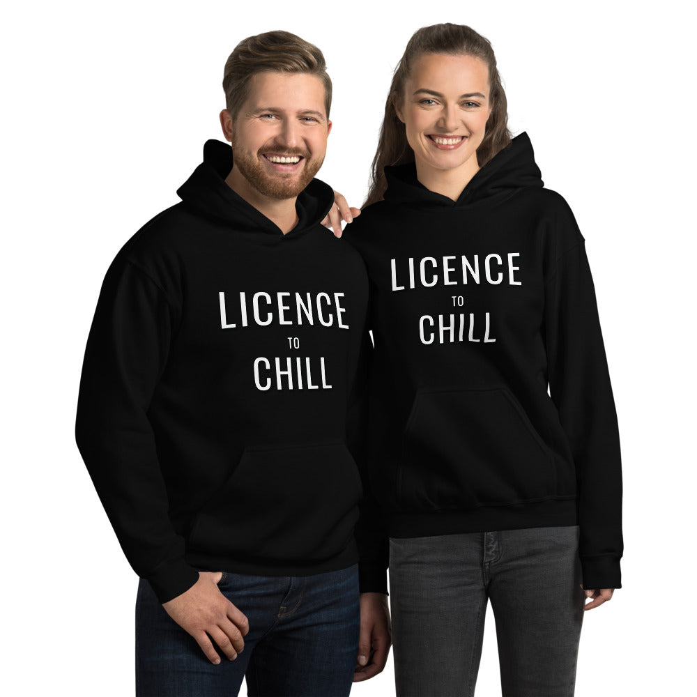 License to chill Finnish Winter Hoodie - Finnish hoodie from Very Finnish Problems