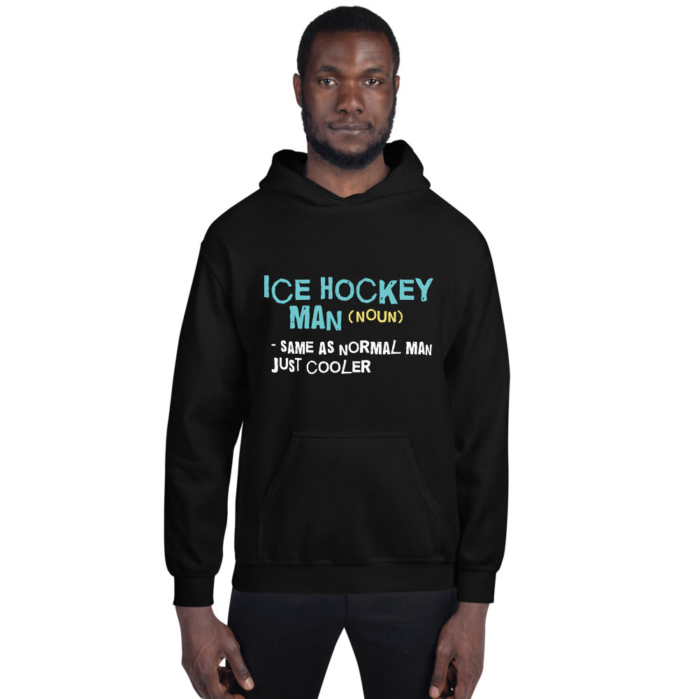 Ice Hockey Man Finnish Nature Hoodie - Finnish hoodie from Very Finnish Problems