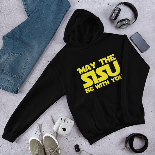 May the sisu... Unisex Hoodie - Very Finnish Problems official Finnish hoodie design