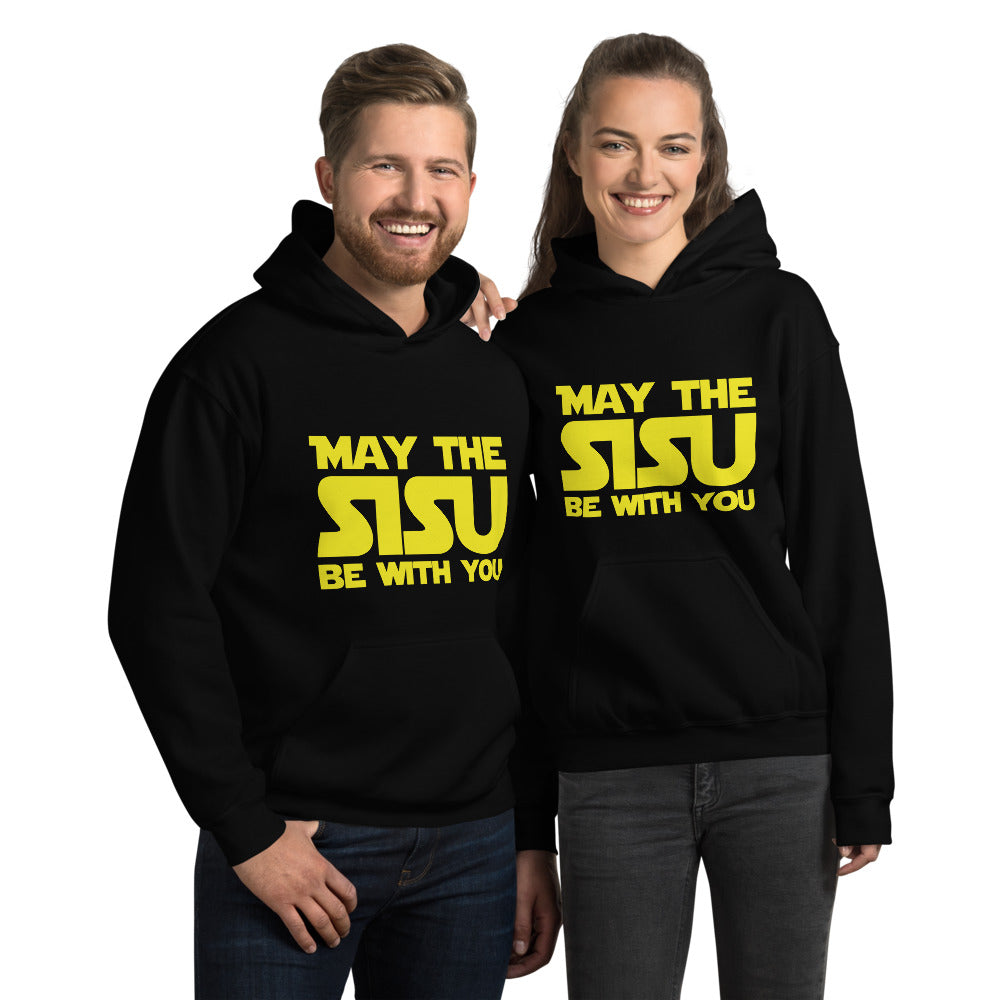 May the sisu... Finnish hoodie detail - Very Finnish Problems official merchandise