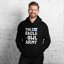 Load image into Gallery viewer, The eagle-owl army Unisex Hoodie
