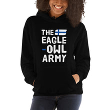 Load image into Gallery viewer, The eagle-owl army Unisex Hoodie
