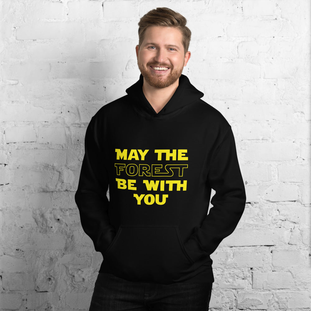 May the forest be with you Finnish Nature Hoodie - Finnish hoodie from Very Finnish Problems