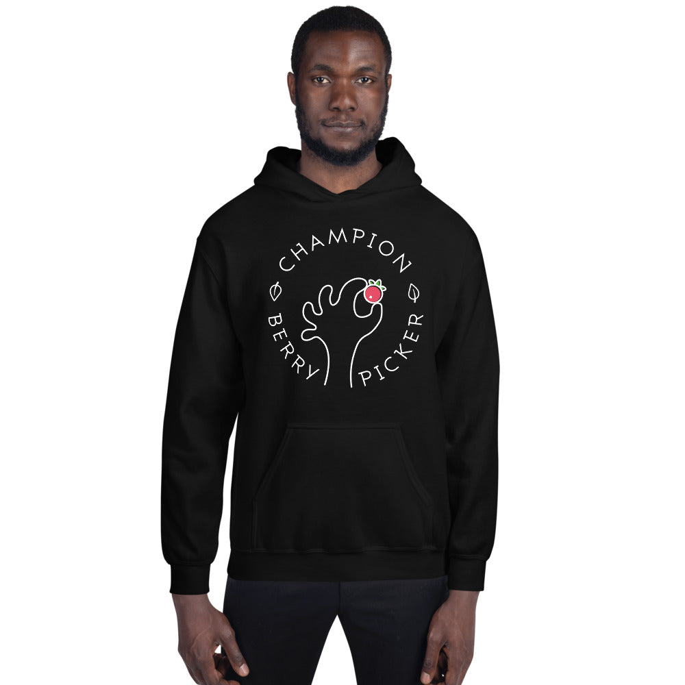 Champion Berry Picker Finnish Nature Hoodie - Finnish hoodie from Very Finnish Problems
