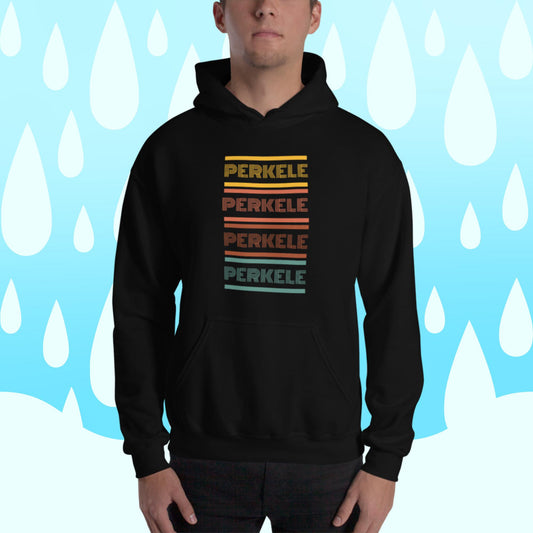 Retro perkele Finnish Language Hoodie - alternate view - Very Finnish Problems
