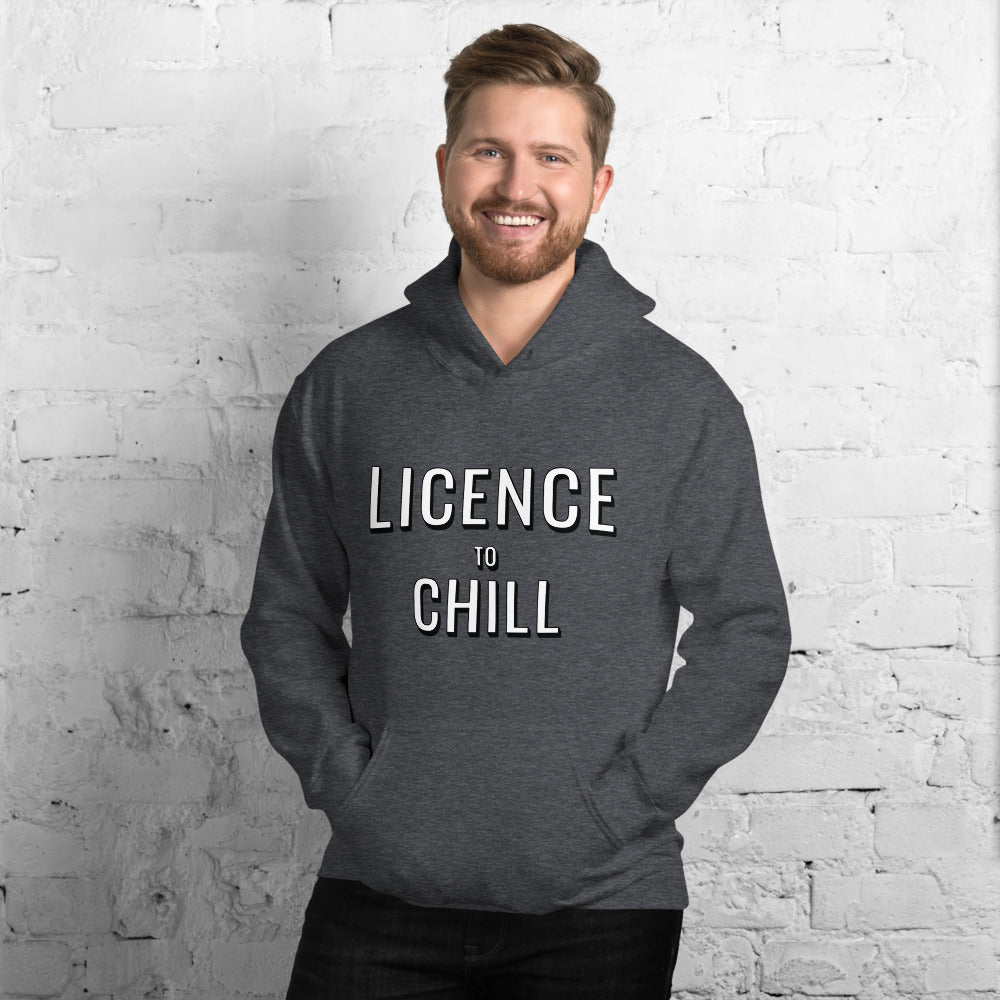 License to chill Finnish Winter Hoodie - Finnish hoodie from Very Finnish Problems