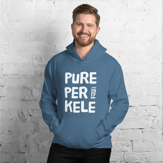 Pure perkele since 1917 Finnish Language Hoodie - alternate view - Very Finnish Problems