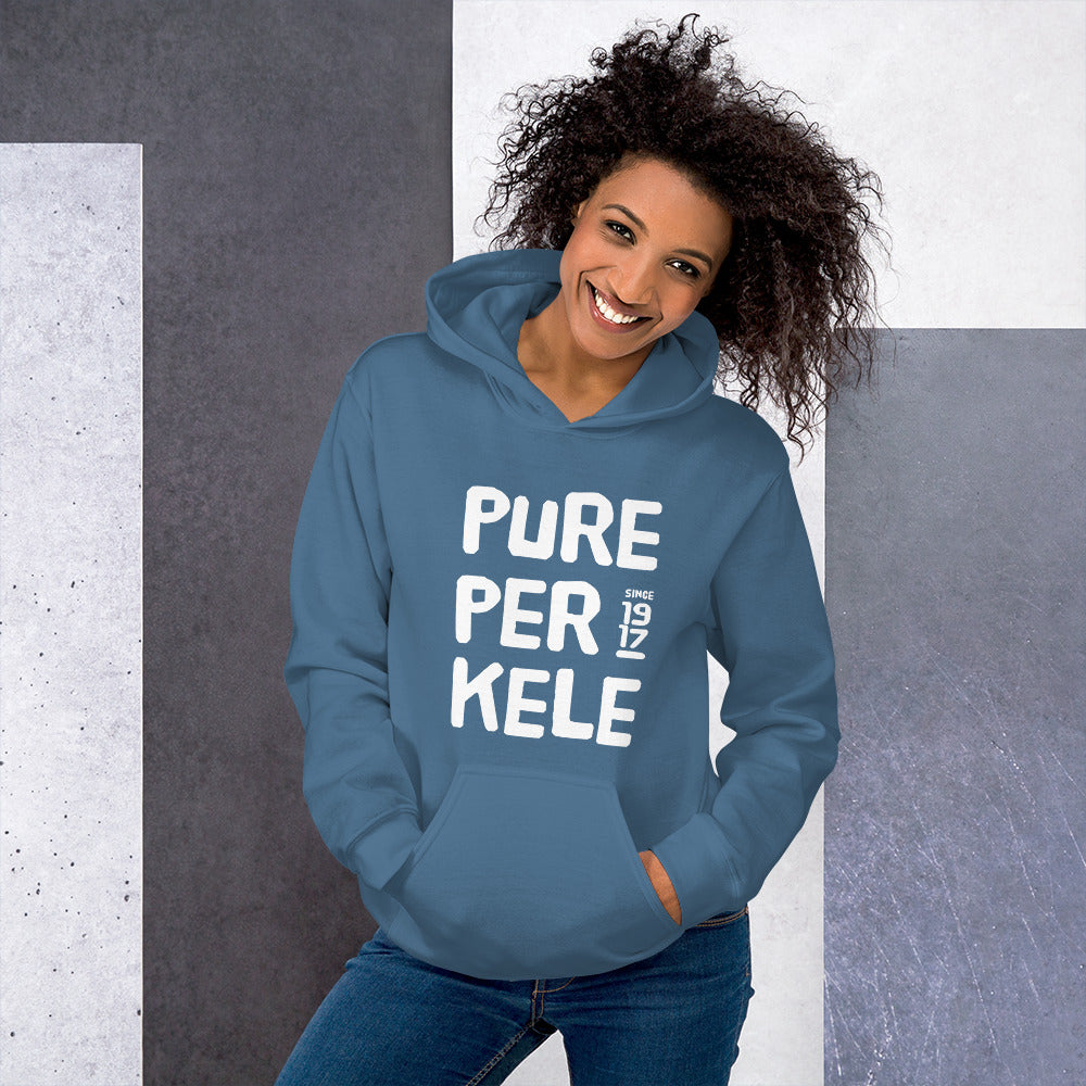 Pure perkele since 1917 Finnish Language Hoodie - Finnish hoodie from Very Finnish Problems