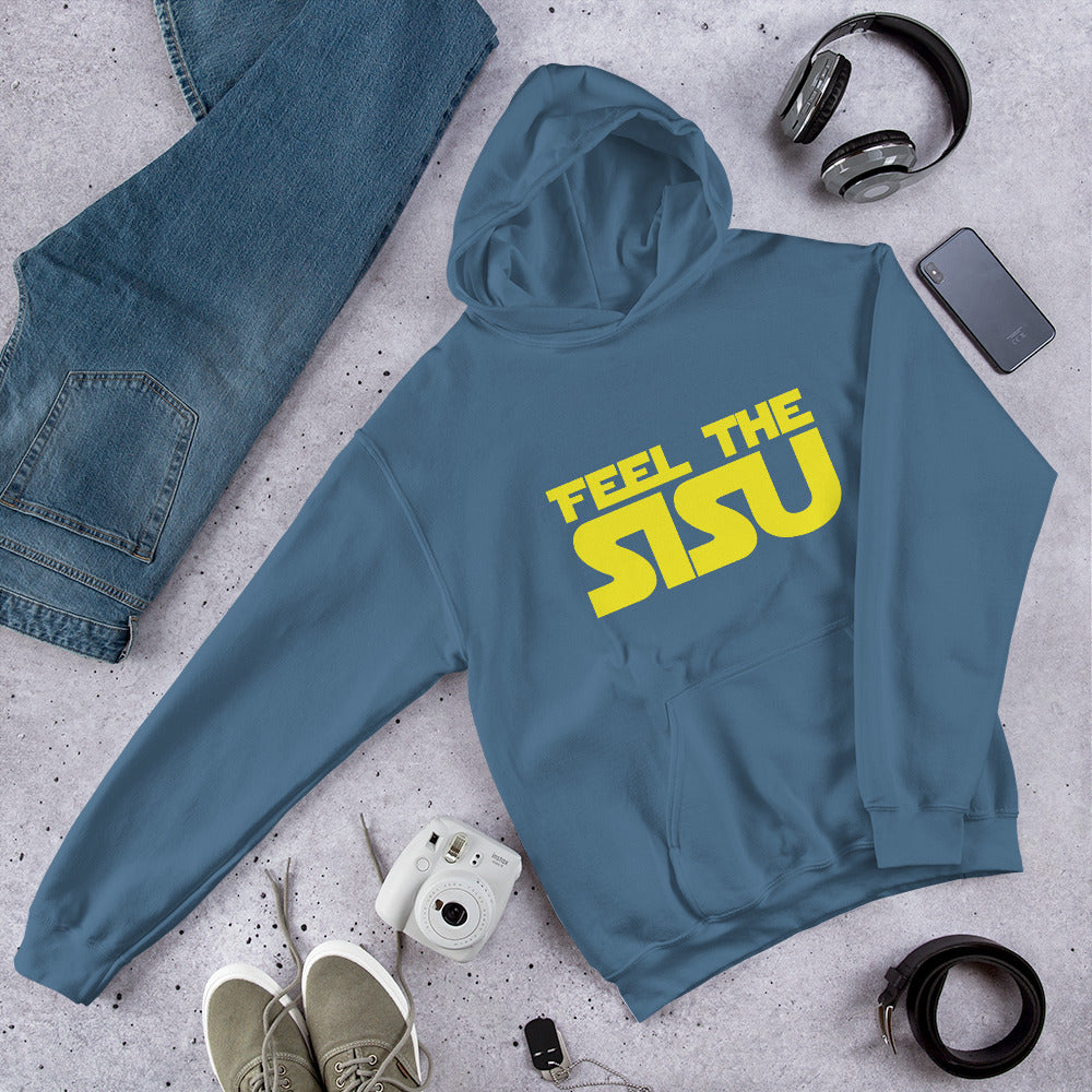 Feel the sisu Unisex Hoodie - Finnish hoodie from Very Finnish Problems