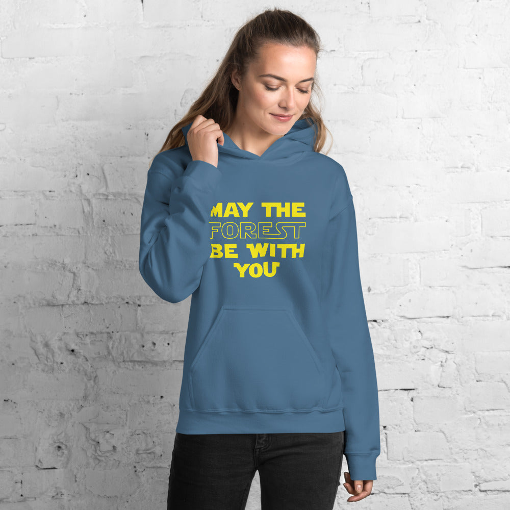 May the forest be with you Finnish Nature Hoodie - Finnish hoodie from Very Finnish Problems