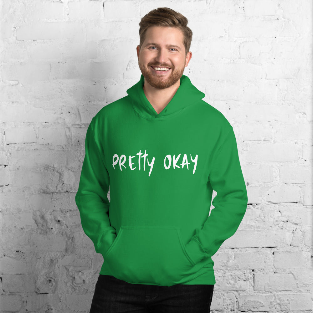 Pretty Okay Finnish Humour Hoodie - Finnish hoodie from Very Finnish Problems