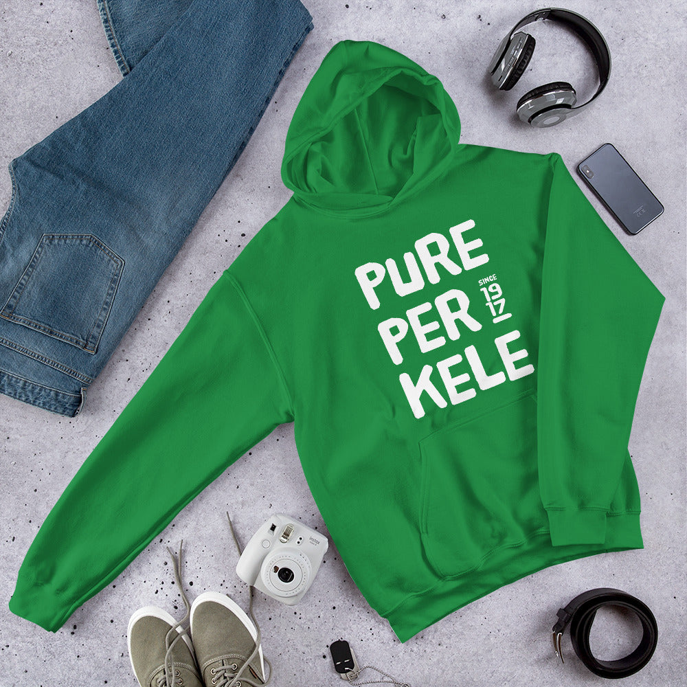 Pure perkele since 1917 Finnish Language Hoodie - Finnish hoodie from Very Finnish Problems