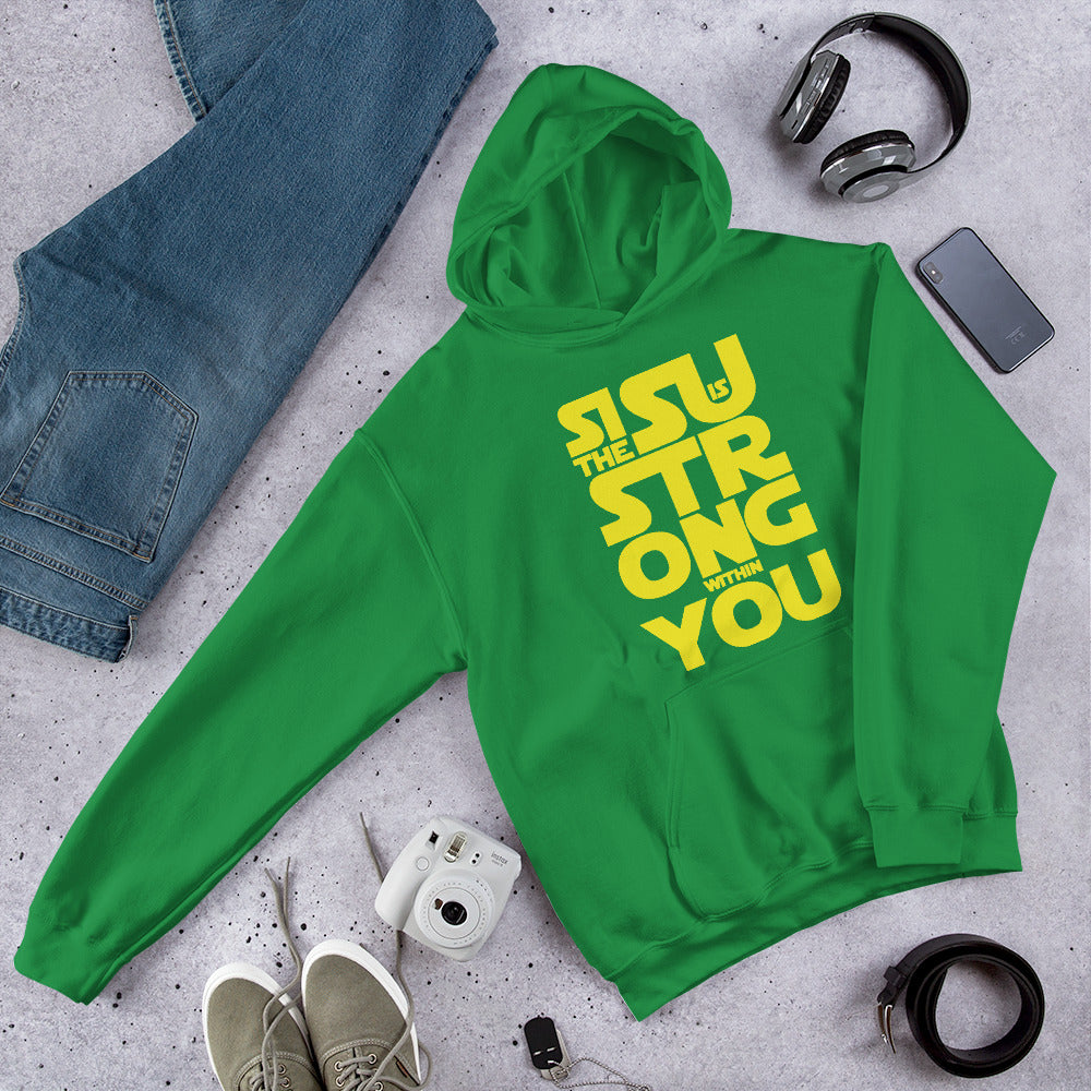 Sisu is strong within you Finnish Culture Hoodie - Finnish hoodie from Very Finnish Problems