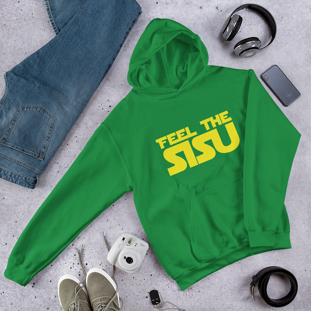 Feel the sisu Unisex Hoodie - Finnish hoodie from Very Finnish Problems