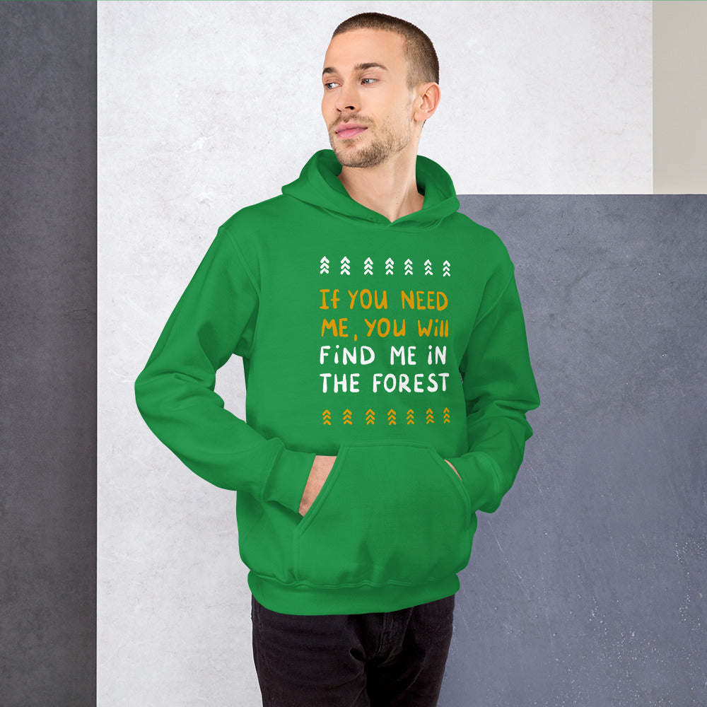 Forest person Finnish Nature Hoodie - alternate view - Very Finnish Problems