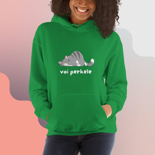 Voi perkele Finnish Language Hoodie - alternate view - Very Finnish Problems