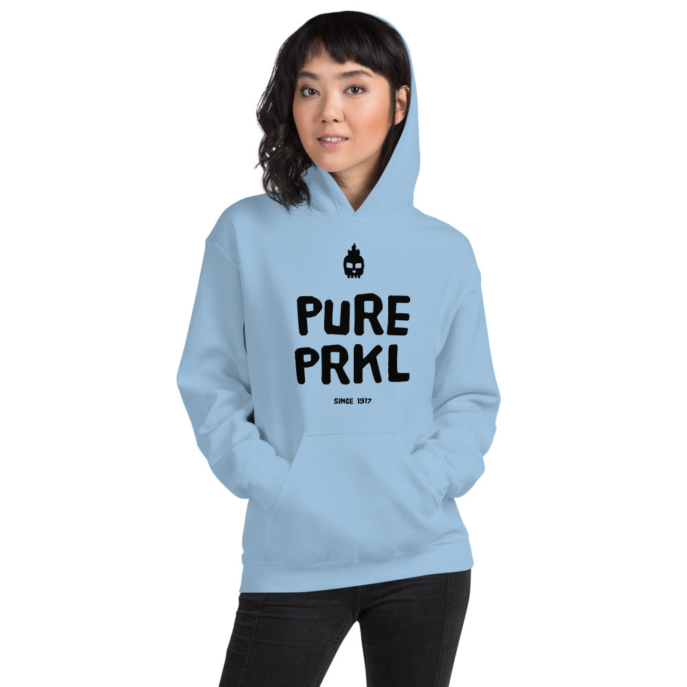 Pure PRKL Finnish hoodie detail - Very Finnish Problems official merchandise