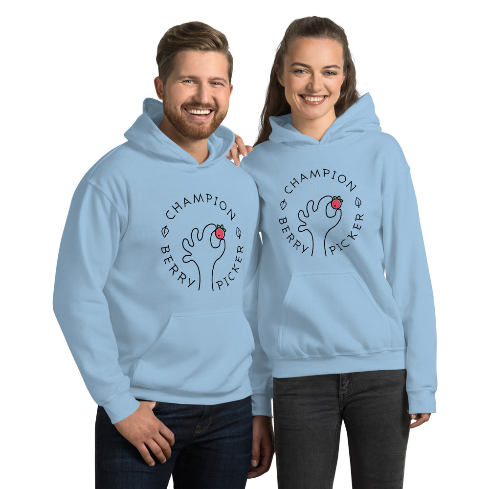 Champion Berry Picker Finnish Nature Hoodie - Finnish hoodie from Very Finnish Problems