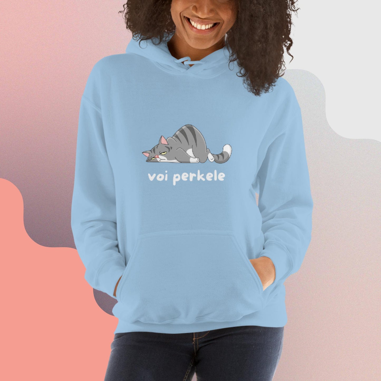 Voi perkele Finnish Language Hoodie - Finnish hoodie from Very Finnish Problems
