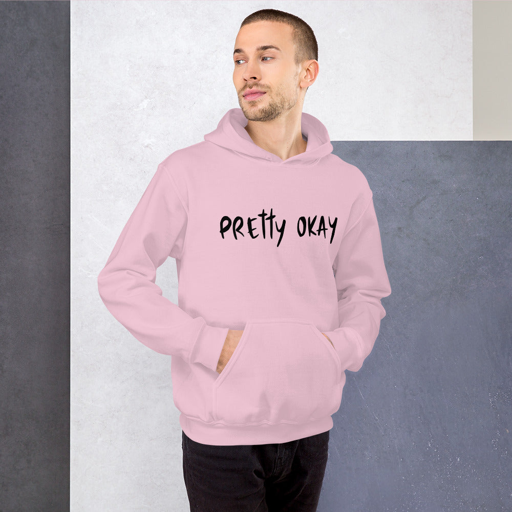 Pretty Okay Finnish Humour Hoodie - Finnish hoodie from Very Finnish Problems