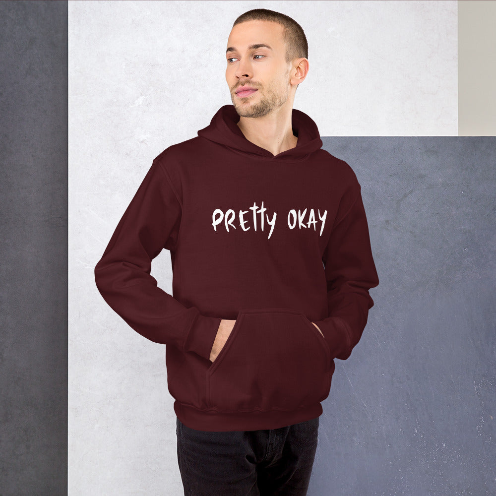 Pretty Okay Finnish Humour Hoodie - Finnish hoodie from Very Finnish Problems