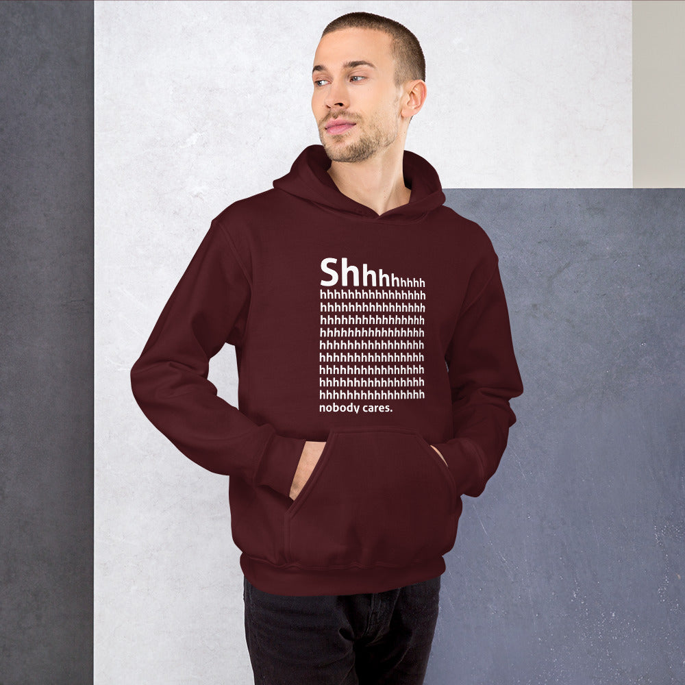 Shhh Finnish Introvert Hoodie - Finnish hoodie from Very Finnish Problems
