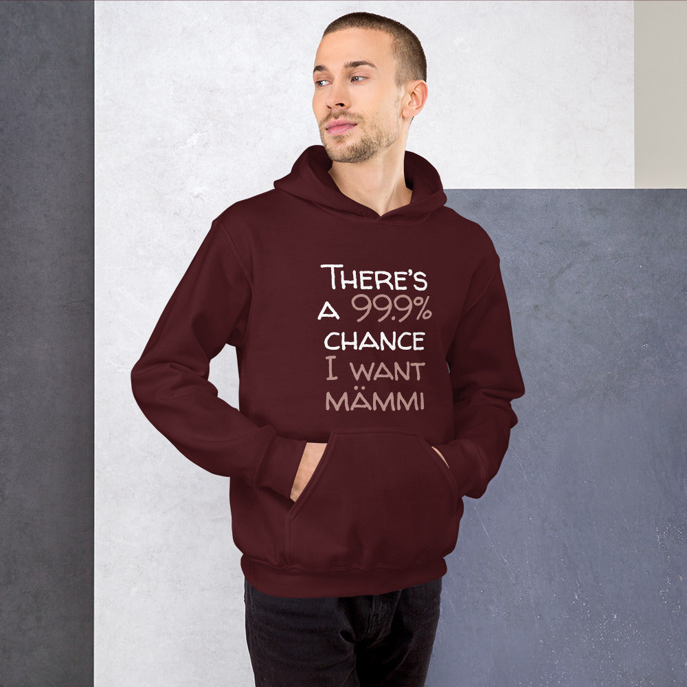 99.9 chance of mämmi Finnish Food Hoodie - Very Finnish Problems official hoodie