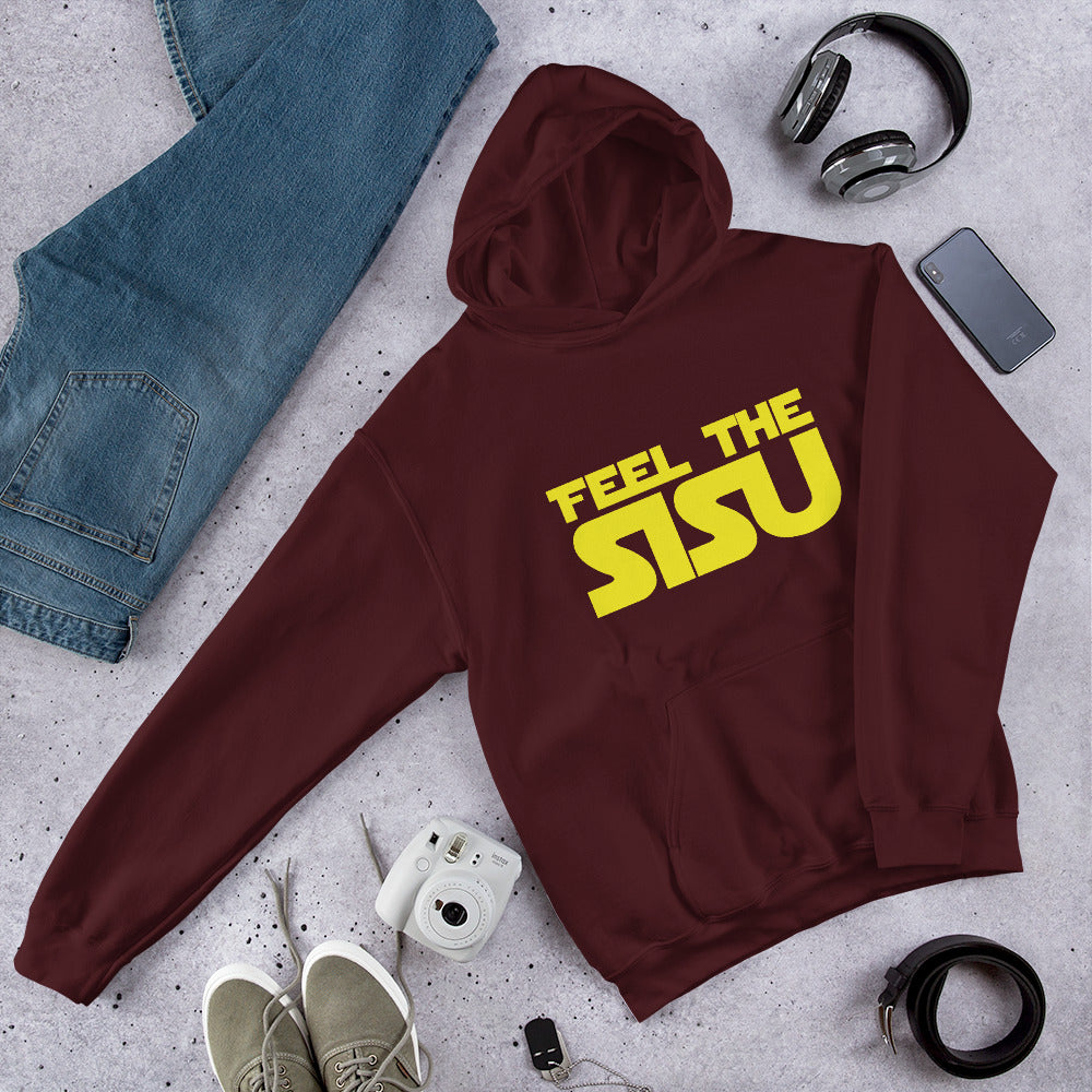 Feel the sisu Unisex Hoodie - Finnish hoodie from Very Finnish Problems