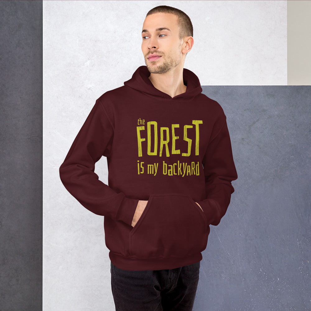 Forest is my backyard Finnish Nature Hoodie - Finnish hoodie from Very Finnish Problems