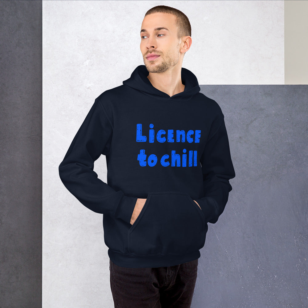 License to chill | Finnish Nature Hoodie - Finnish hoodie from Very Finnish Problems