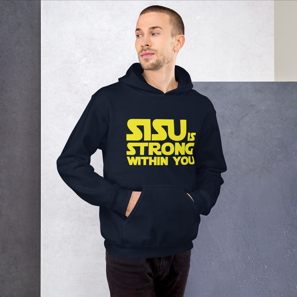 Sisu is strong 2 Unisex Hoodie - Finnish hoodie from Very Finnish Problems