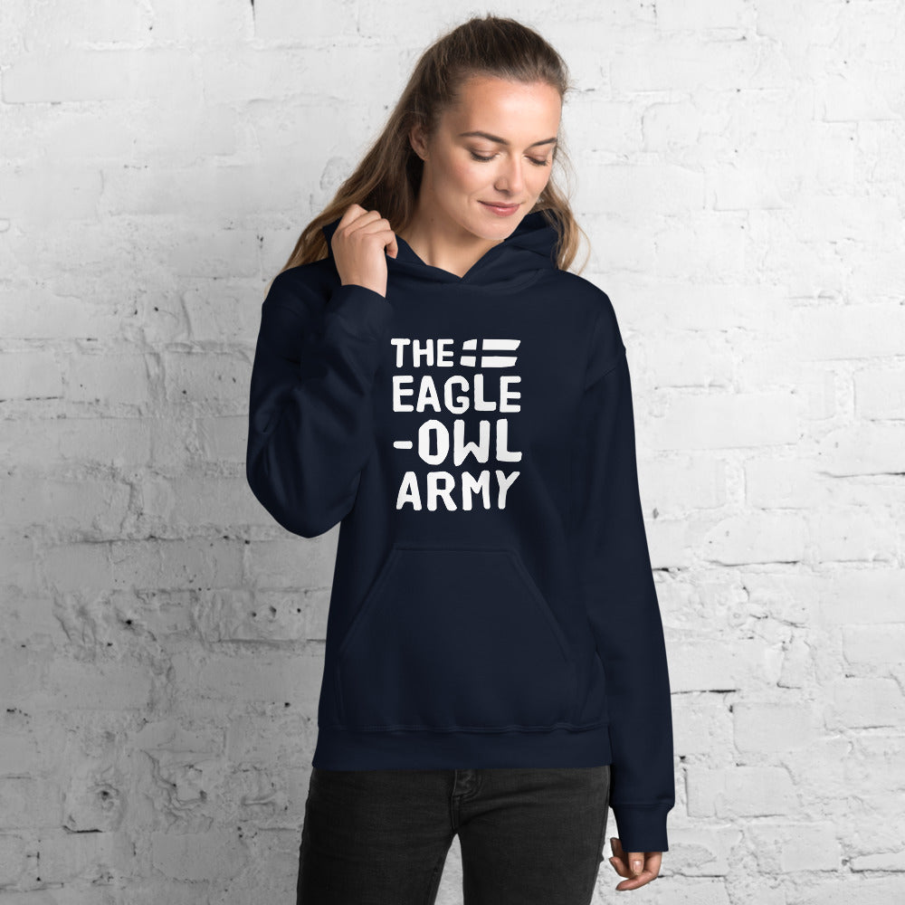 The eagle-owl army Finnish Sports Hoodie - Finnish hoodie from Very Finnish Problems