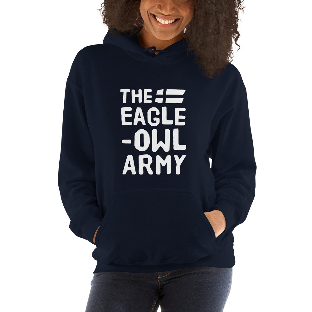 The eagle-owl army Finnish Sports Hoodie - Finnish hoodie from Very Finnish Problems