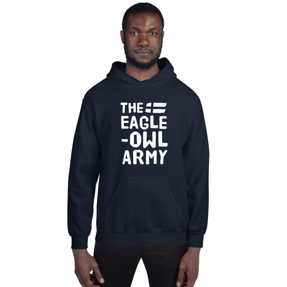 The eagle-owl army Finnish Sports Hoodie - Finnish hoodie from Very Finnish Problems
