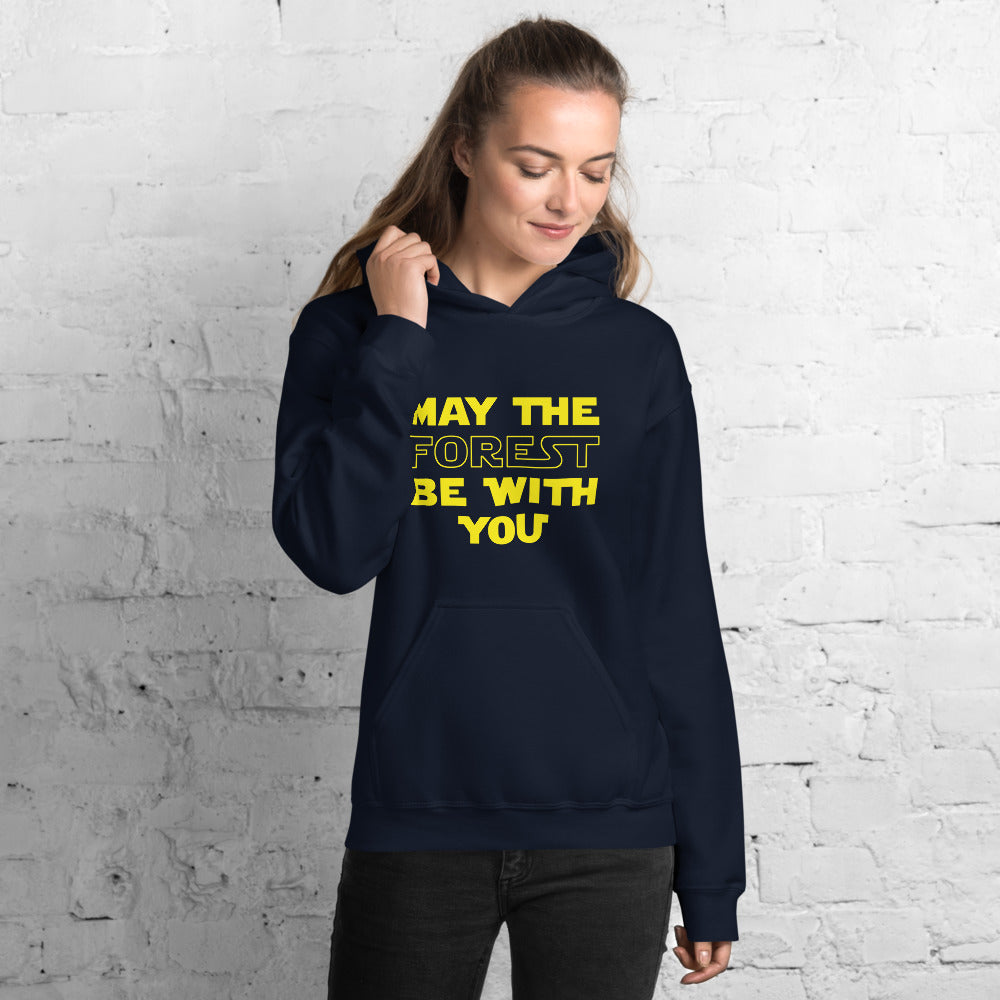 May the forest be with you Finnish Nature Hoodie - Finnish hoodie from Very Finnish Problems