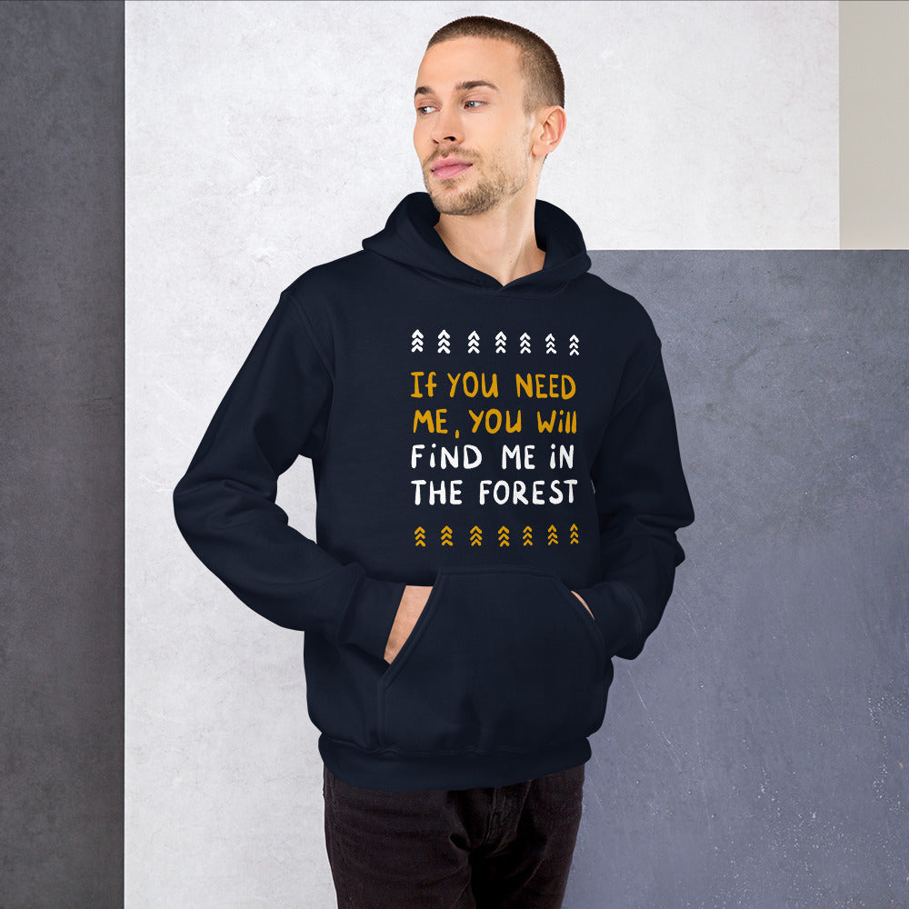 Forest person Finnish Nature Hoodie - Finnish hoodie from Very Finnish Problems