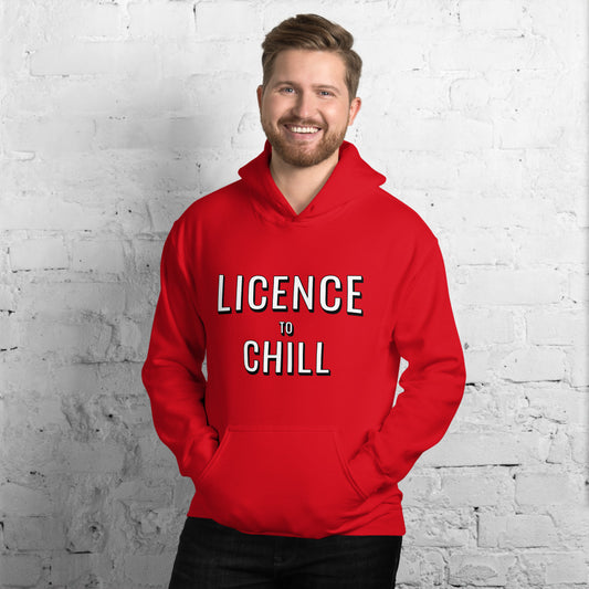 License to chill Finnish Winter Hoodie - Very Finnish Problems official hoodie