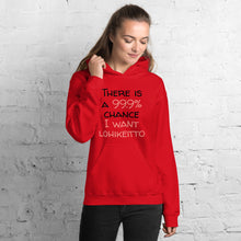 Load image into Gallery viewer, 99.9 chance of lohikeitto Unisex Hoodie
