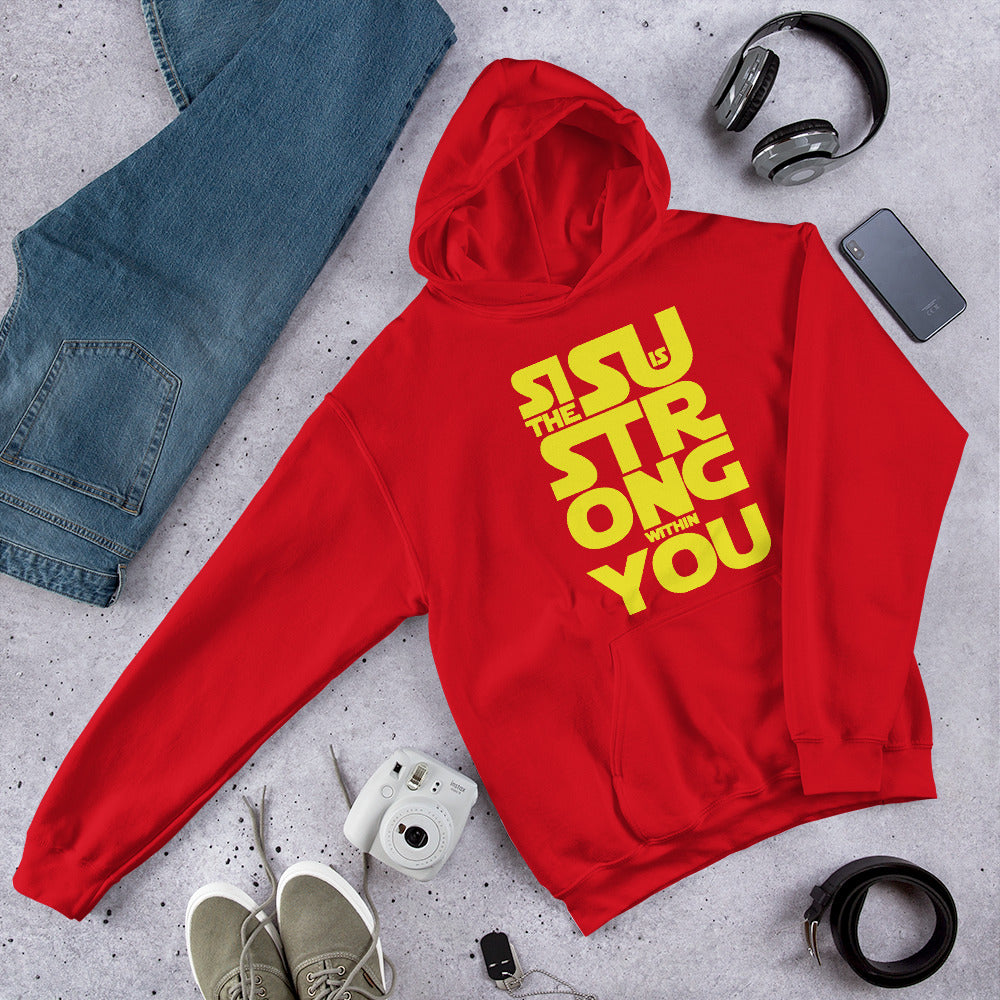 Sisu is strong within you Finnish Culture Hoodie - Finnish hoodie from Very Finnish Problems